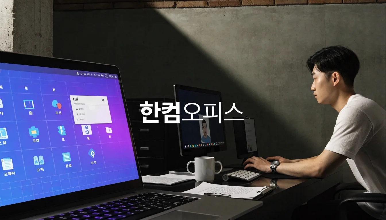 더존 Smart A로 결산 작업을 진행하는 국내 회계 사무실의 책상 풍경